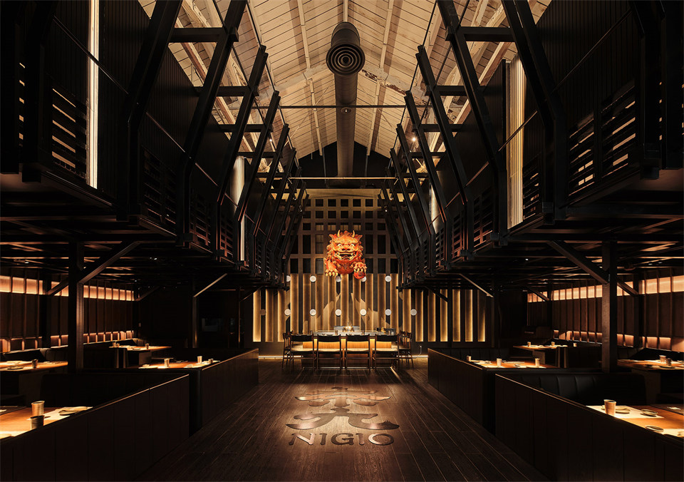鄭州日料店設(shè)計推薦奈九居酒屋裝修設(shè)計(圖2)