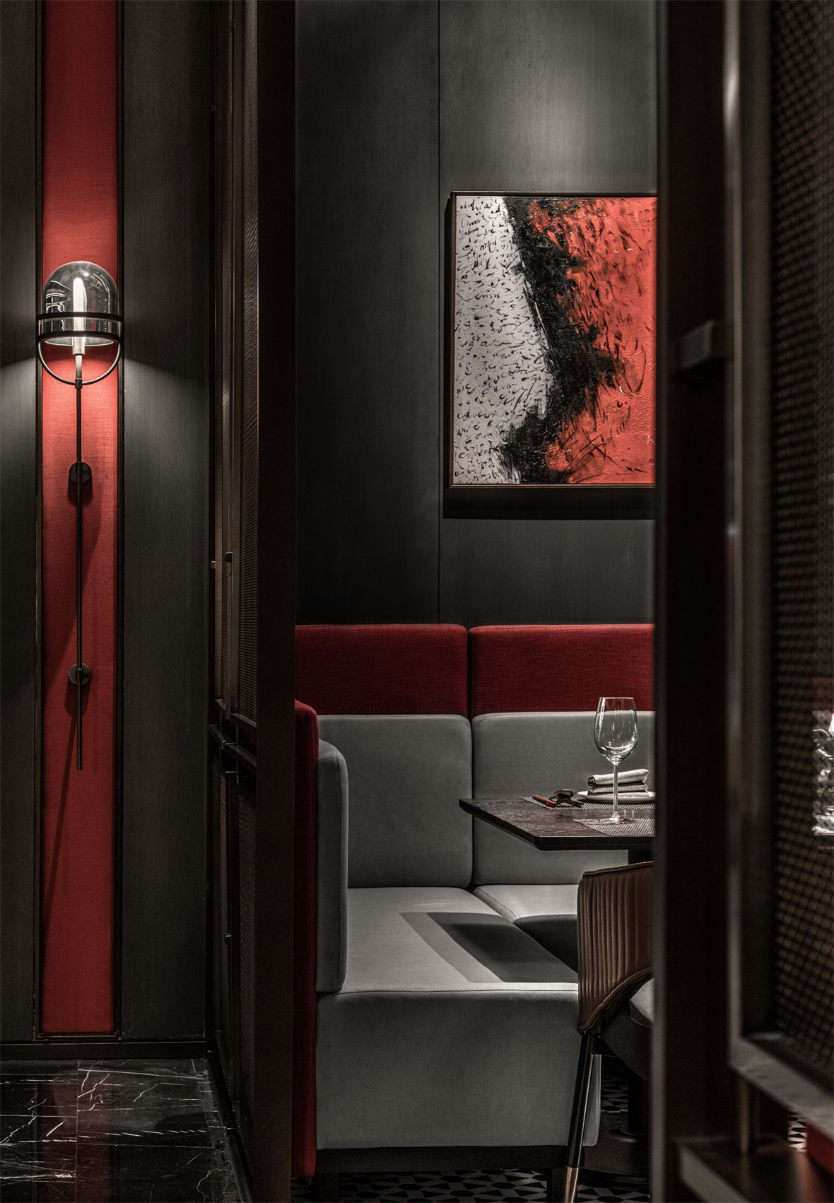 上海言江南新中式中餐廳裝修設(shè)計(jì)案例(圖3) 上海言江南新中式中餐廳裝修設(shè)計(jì)案例(圖3)