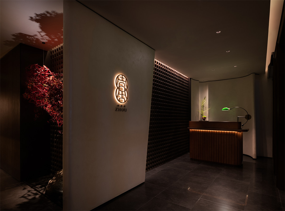 周舍海派美學(xué)中餐廳裝修設(shè)計方案(圖2)