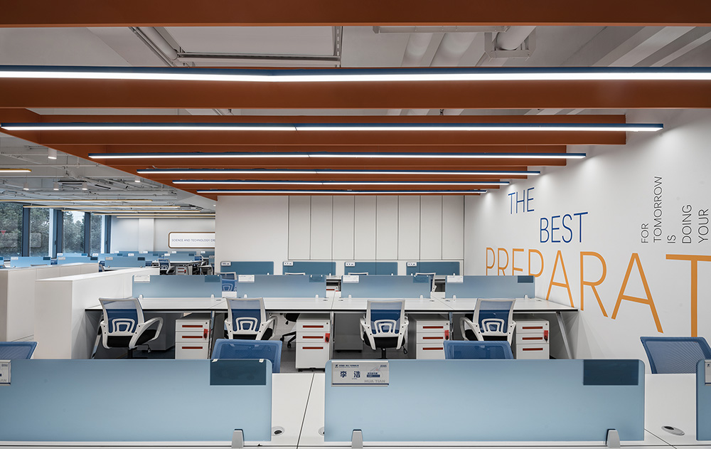 1萬平華天科技集團辦公室裝修設計方案(圖6)