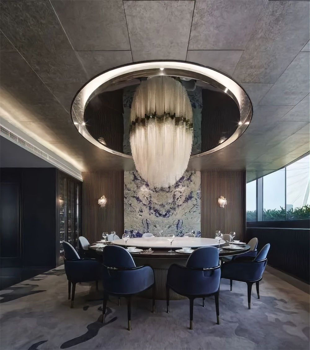 鄭州餐飲裝修公司推薦高端粵菜海鮮餐廳設(shè)計(jì)(圖10) 鄭州餐飲裝修公司推薦高端粵菜海鮮餐廳設(shè)計(jì)(圖10)