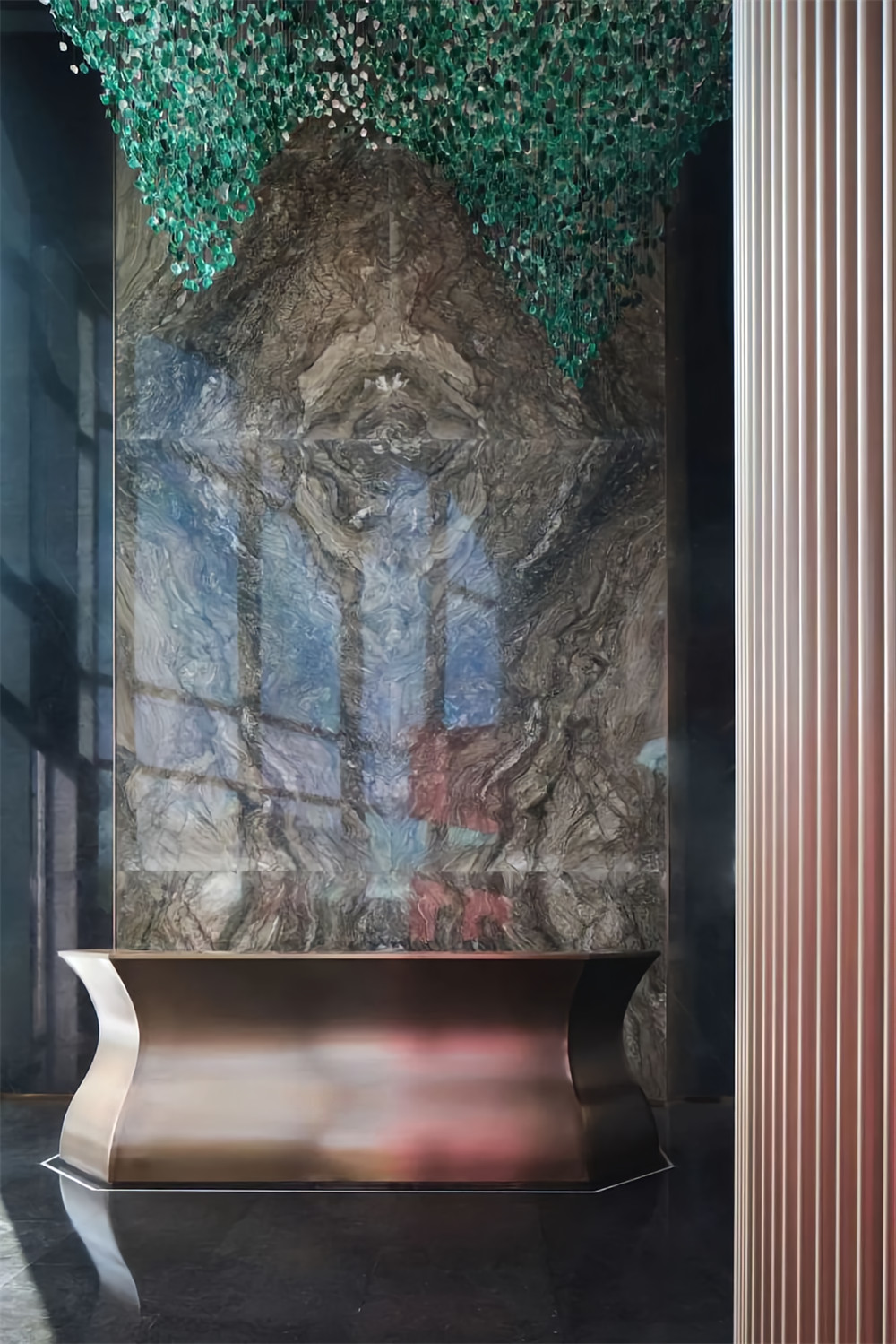 鄭州餐飲裝修公司推薦高端粵菜海鮮餐廳設(shè)計(jì)(圖1) 鄭州餐飲裝修公司推薦高端粵菜海鮮餐廳設(shè)計(jì)(圖1)