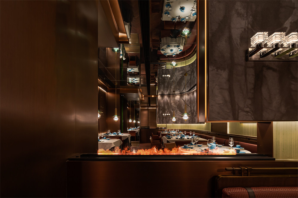 鄭州高端餐飲設(shè)計(jì)推薦粵淮軒餐廳裝修設(shè)計(jì)方案(圖7) 鄭州高端餐飲設(shè)計(jì)推薦粵淮軒餐廳裝修設(shè)計(jì)方案(圖7)