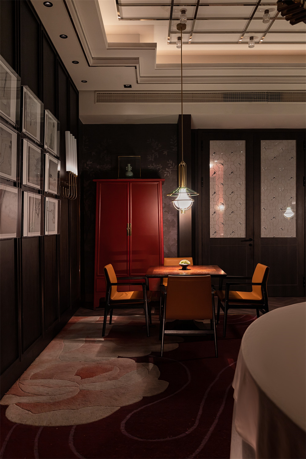 鄭州高端餐飲設(shè)計(jì)推薦粵淮軒餐廳裝修設(shè)計(jì)方案(圖10) 鄭州高端餐飲設(shè)計(jì)推薦粵淮軒餐廳裝修設(shè)計(jì)方案(圖10)