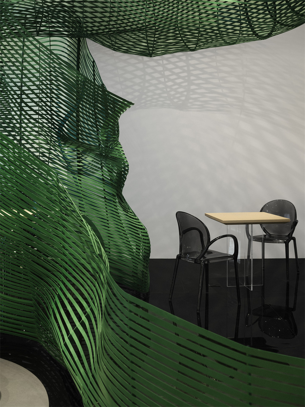 現(xiàn)代東方韻味   津喬茶茶葉店面裝修設(shè)計(jì)方案(圖6)