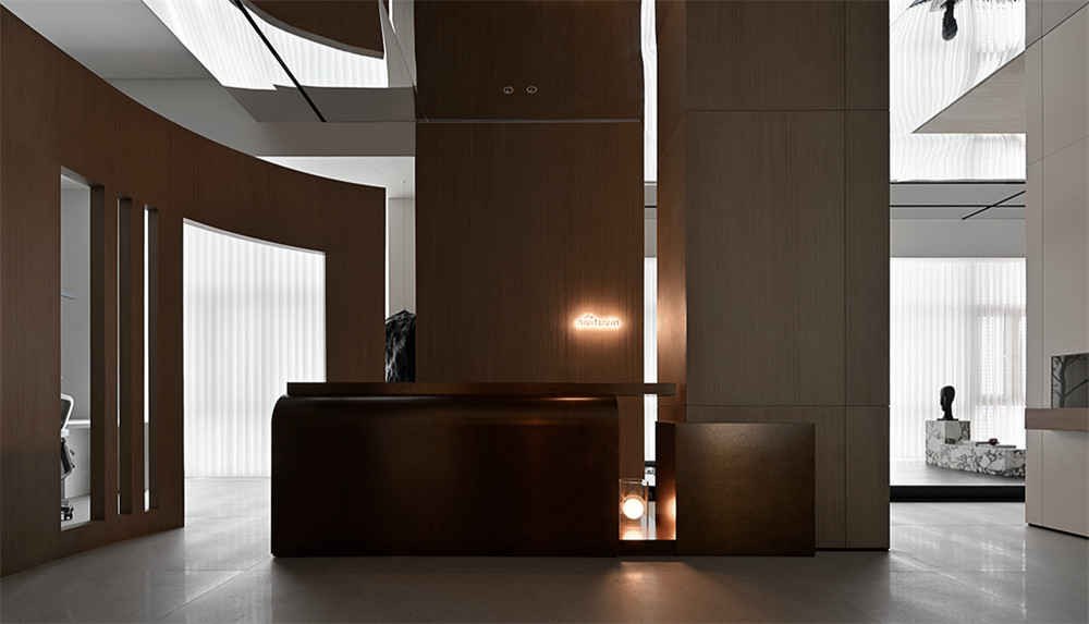 300平極簡風富力中心辦公室裝修設計方案(圖7)