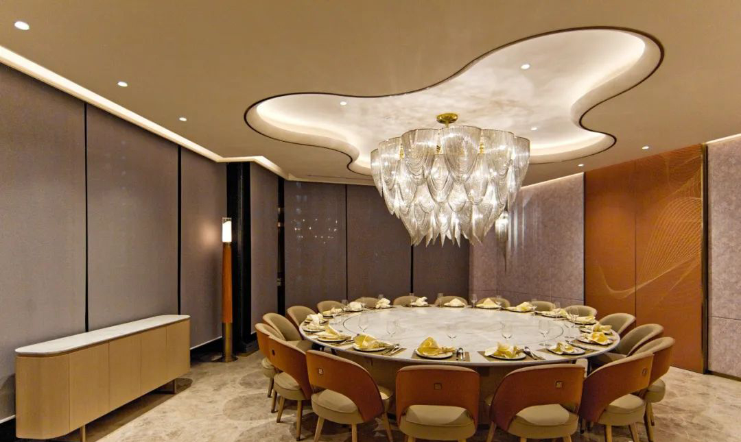 福臨門(mén)輕奢風(fēng)粵菜中餐廳裝修設(shè)計(jì)方案(圖7)