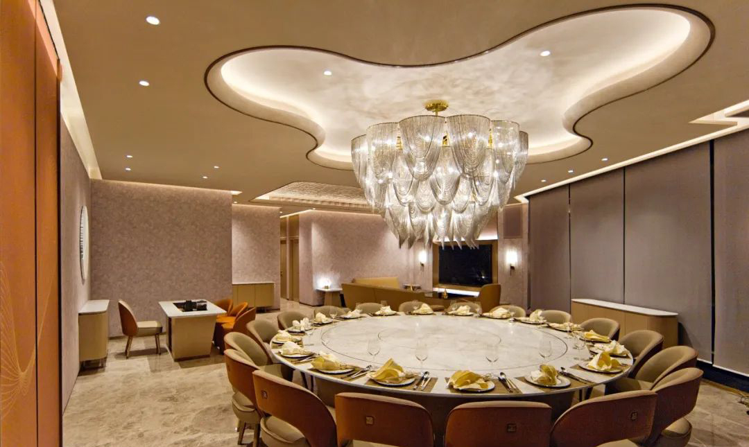 福臨門(mén)輕奢風(fēng)粵菜中餐廳裝修設(shè)計(jì)方案(圖6)