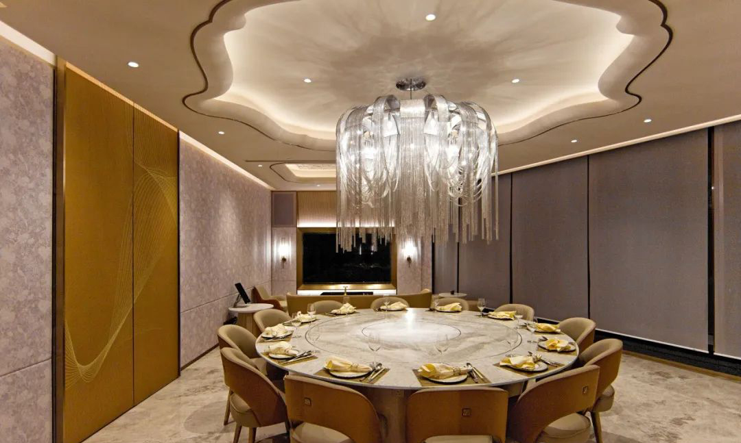 福臨門(mén)輕奢風(fēng)粵菜中餐廳裝修設(shè)計(jì)方案(圖8)
