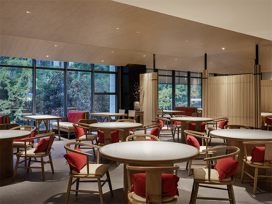 低造價效果佳  坐井百年江湖菜中餐廳裝修設(shè)計方案(圖4)