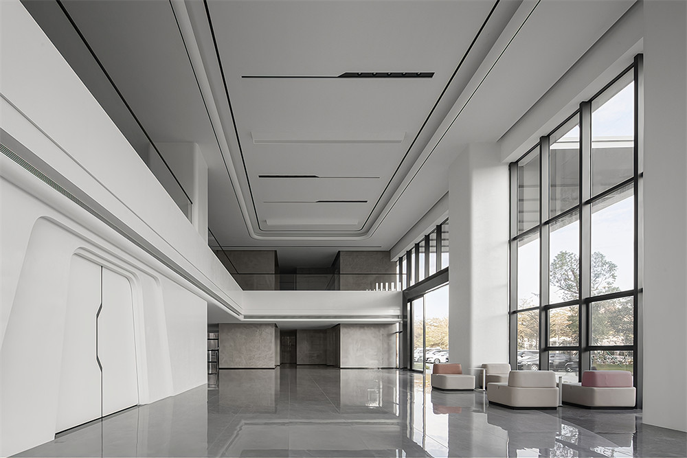 8000㎡迅揚(yáng)科技總部展廳&辦公大樓裝修設(shè)計(jì)方案(圖4)