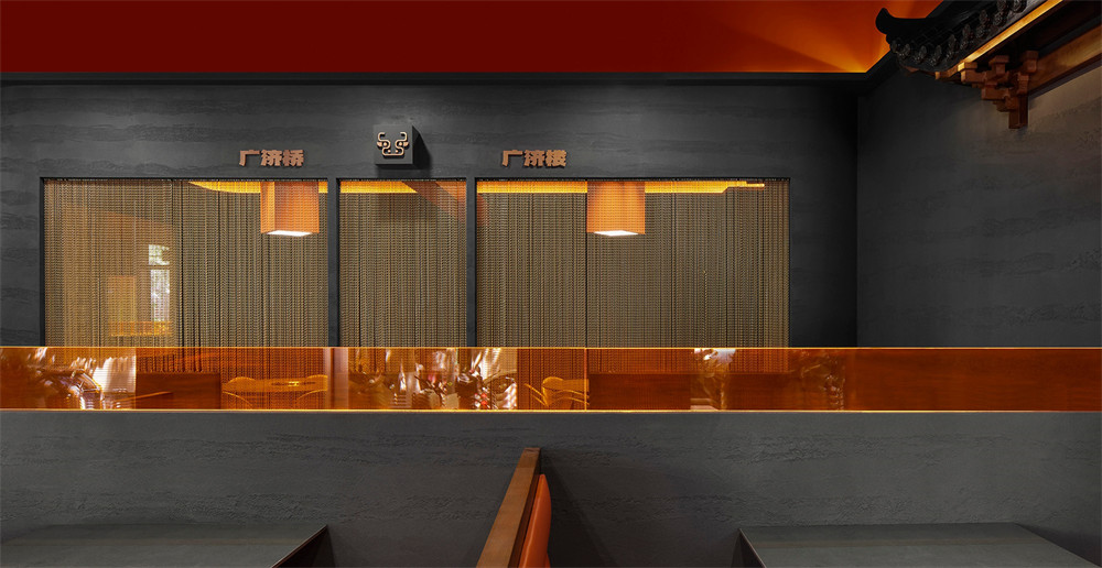 鄭州金博大推薦廣濟(jì)潮牛地道潮汕火鍋店裝修設(shè)計(jì)(圖7)