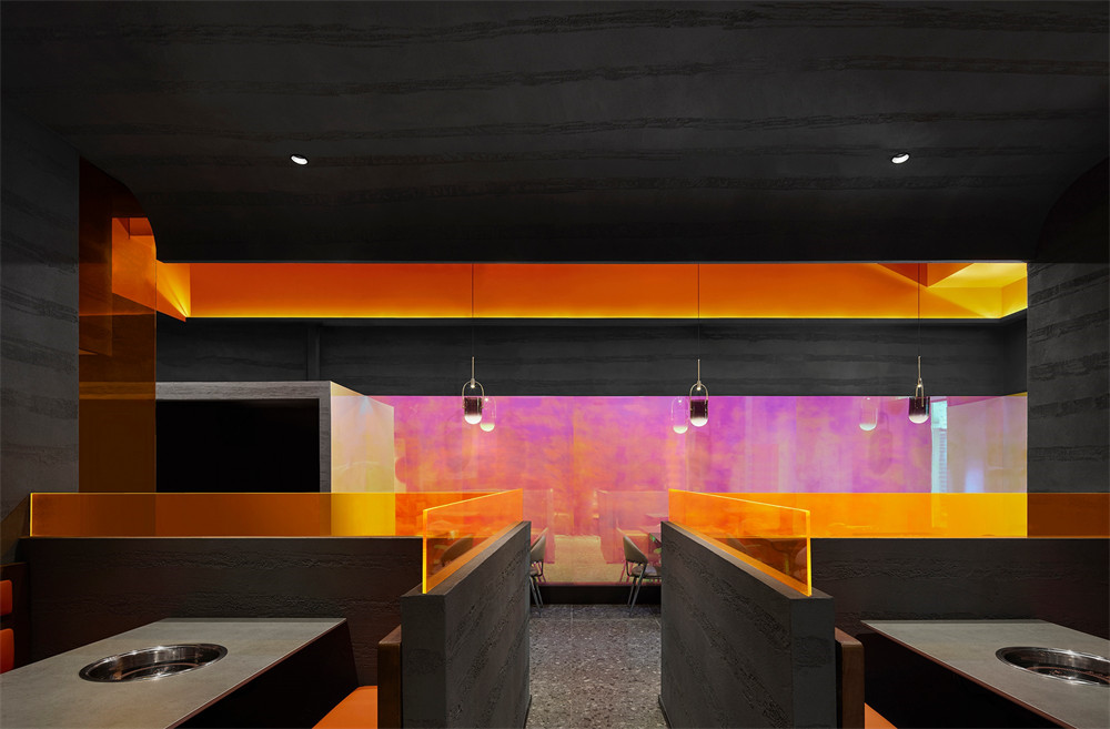 鄭州金博大推薦廣濟(jì)潮牛地道潮汕火鍋店裝修設(shè)計(jì)(圖10)