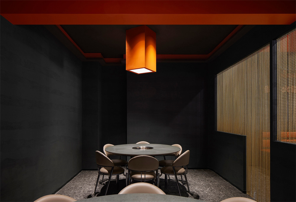 鄭州金博大推薦廣濟(jì)潮牛地道潮汕火鍋店裝修設(shè)計(jì)(圖11)