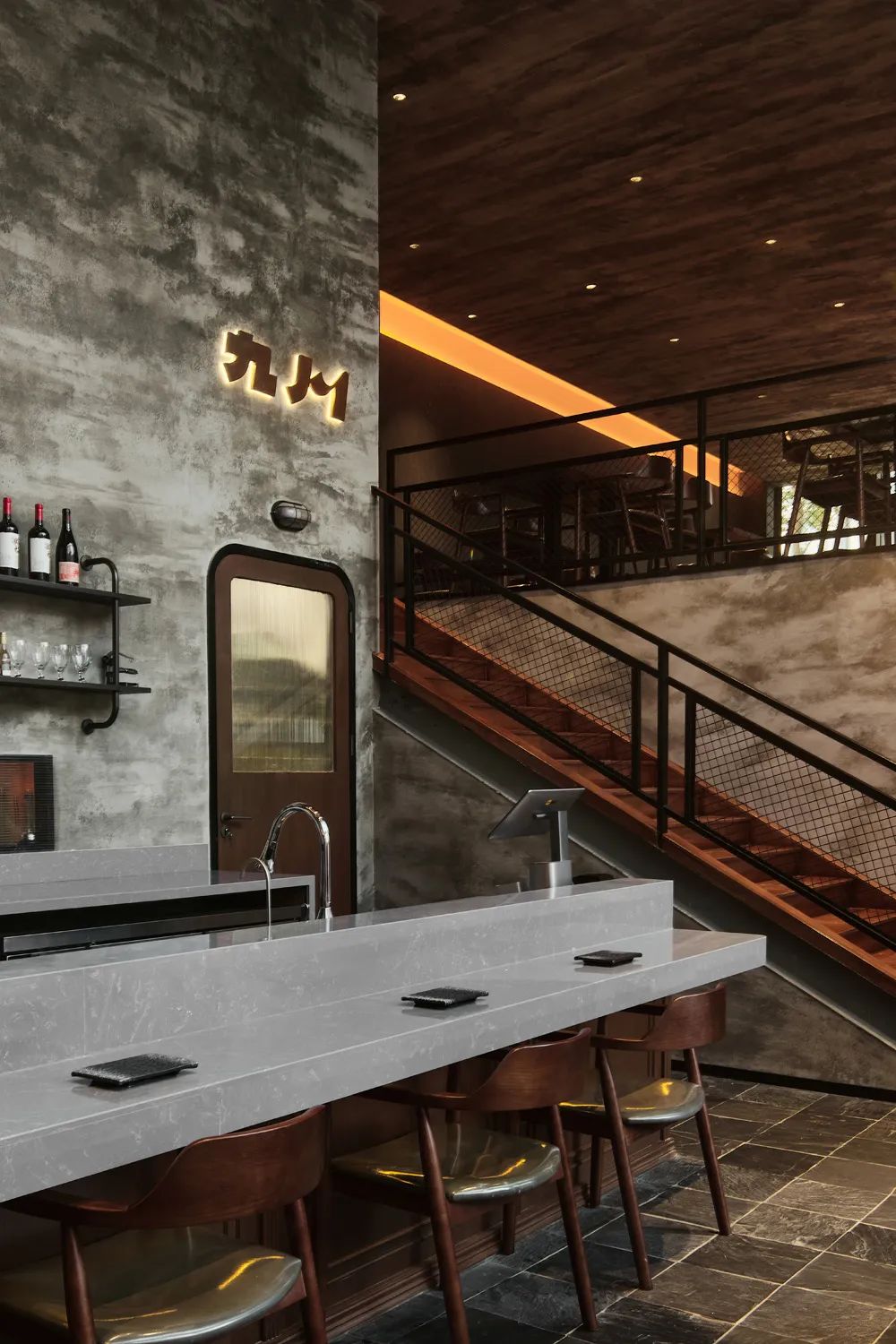 九川中餐·燒烤·小酒館融合店裝修設(shè)計方案(圖6)