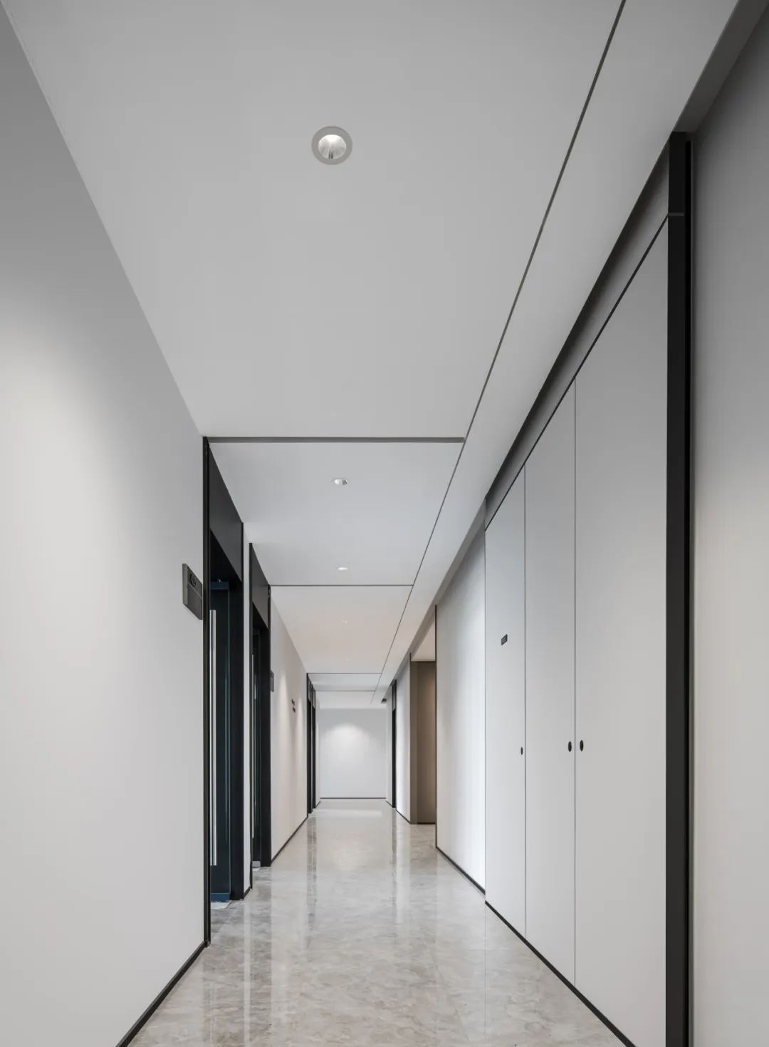 南沙匯通中心甲級寫字樓大廳公共區(qū)域裝修設(shè)計(圖12)