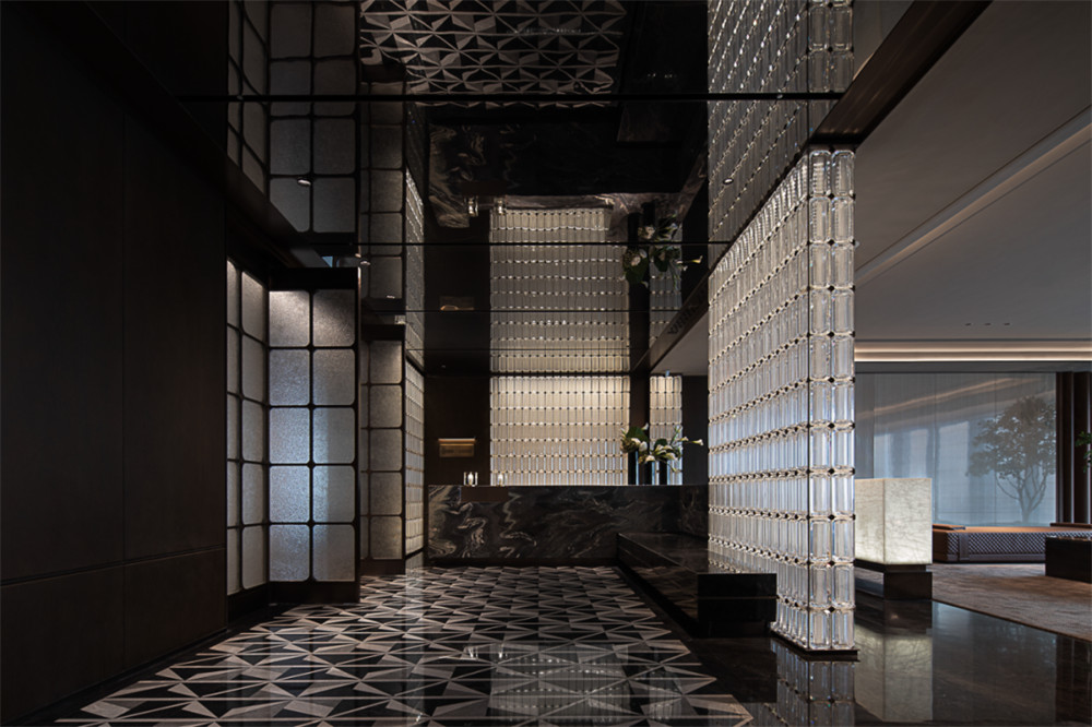 高端企業(yè)總部總裁辦公室&會所裝修設(shè)計(jì)方案(圖4)