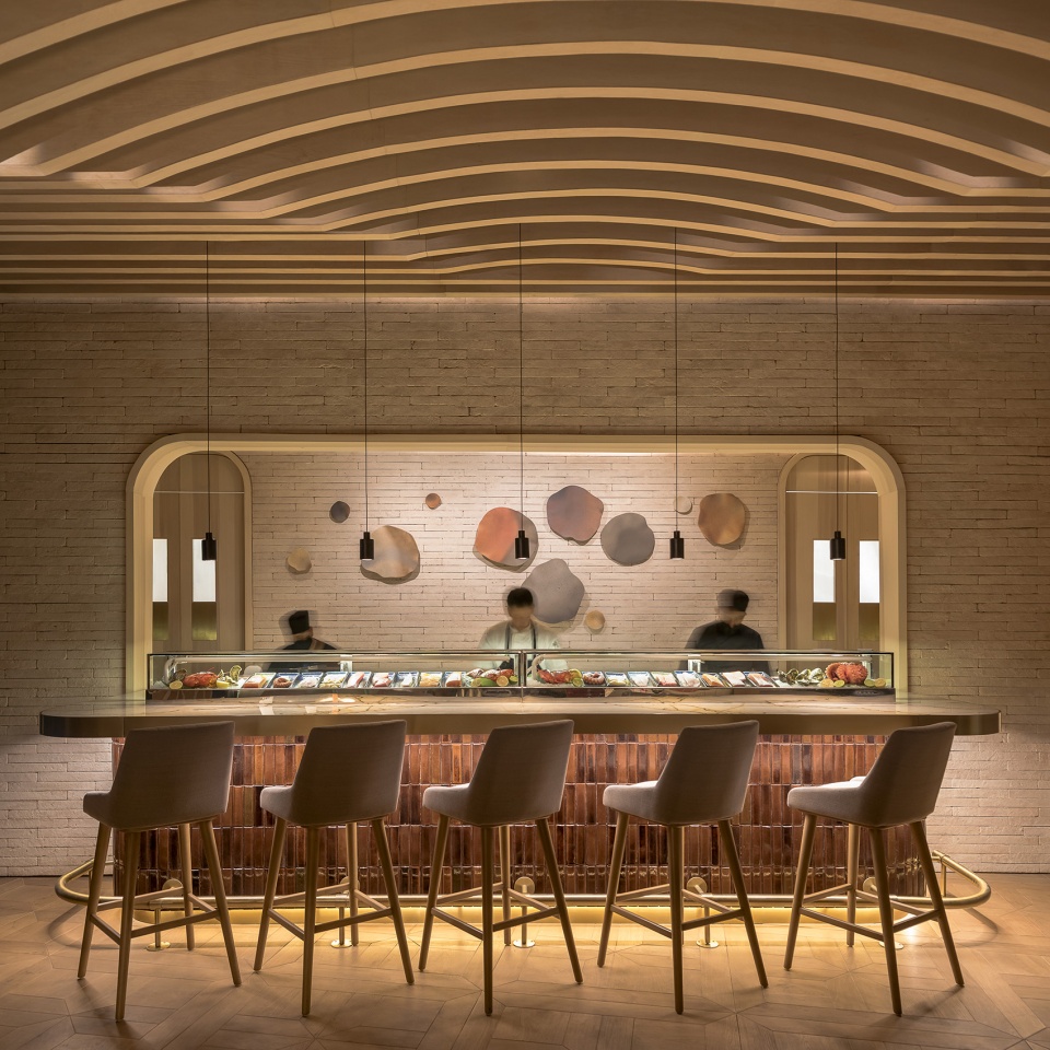 室內(nèi)庭院式LING LING特色餐廳裝修設計方案(圖11)