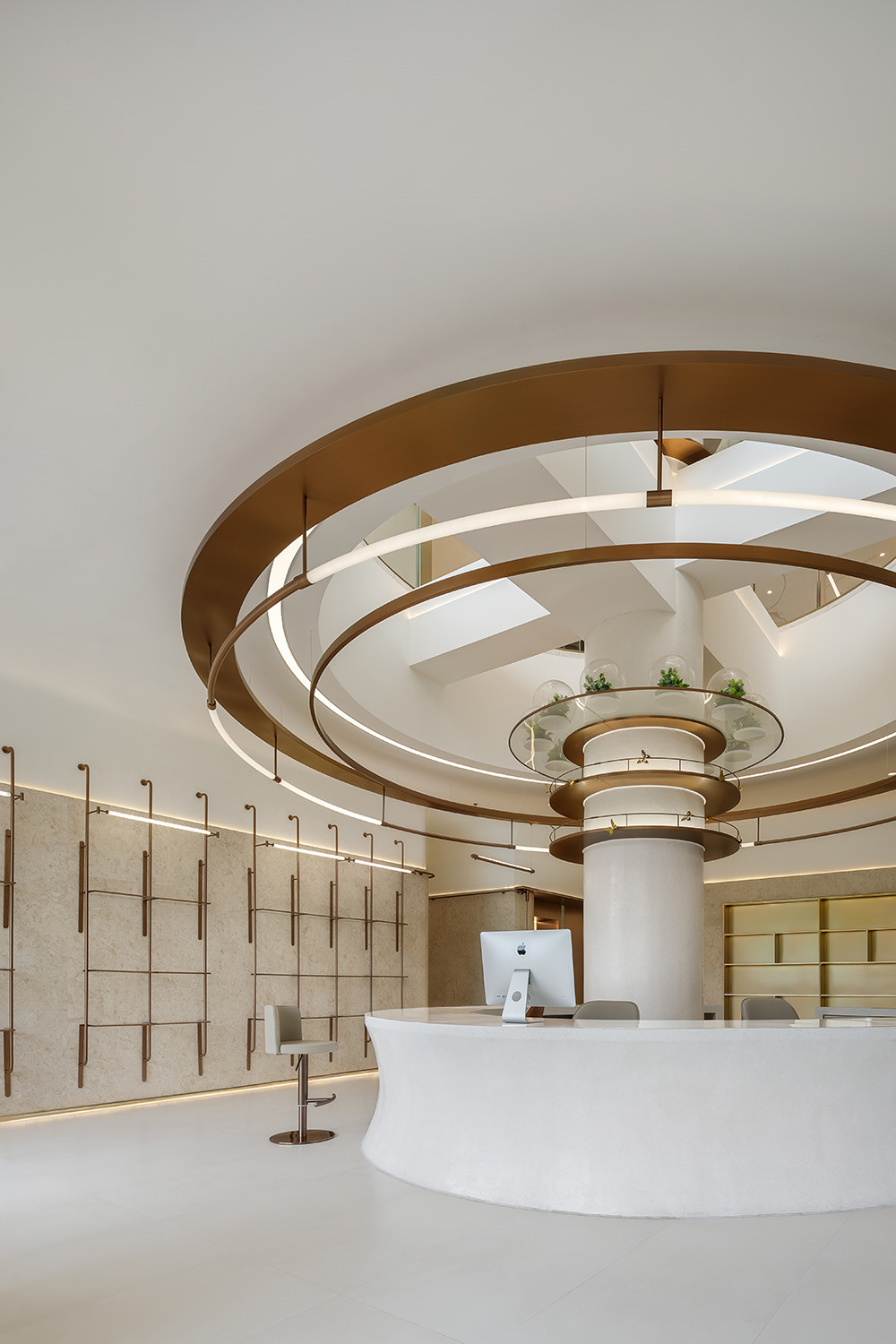 鄭州金博大推薦極簡輕奢風整好醫(yī)療美容醫(yī)院裝修設計(圖9)