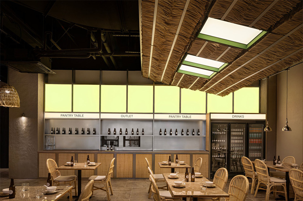 鄭州金博大分享二十二象泰式料理餐廳裝修設計(圖7)