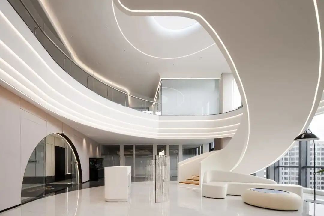 甲級寫字樓匠心商管高端企業(yè)辦公室裝修設(shè)計(jì)(圖3)