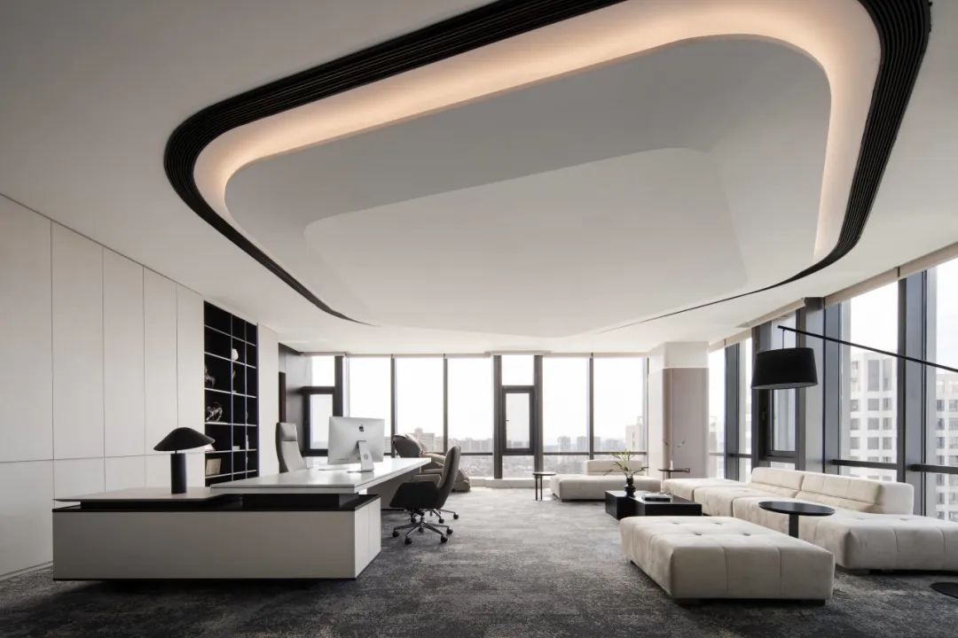 甲級寫字樓匠心商管高端企業(yè)辦公室裝修設(shè)計(jì)(圖14)