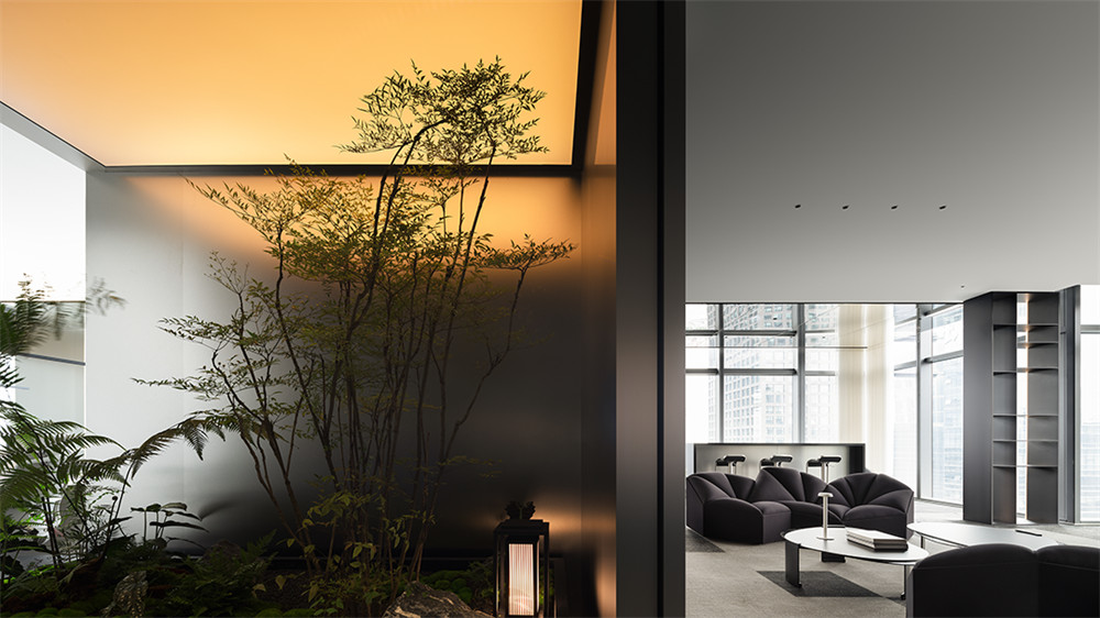 鄭州金博大推薦留學專業(yè)咨詢機構辦公室裝修設計方案(圖2)