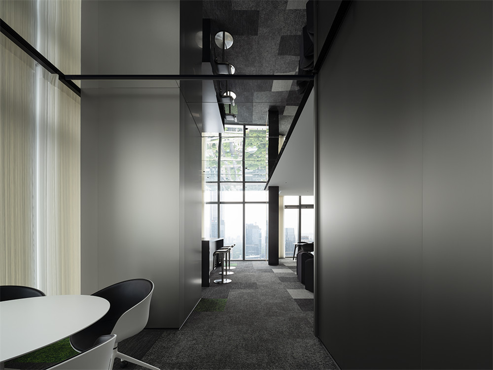 鄭州金博大推薦留學專業(yè)咨詢機構辦公室裝修設計方案(圖5)