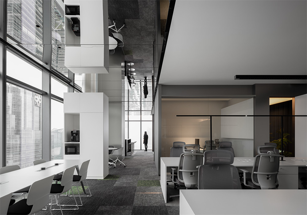 鄭州金博大推薦留學專業(yè)咨詢機構辦公室裝修設計方案(圖7)