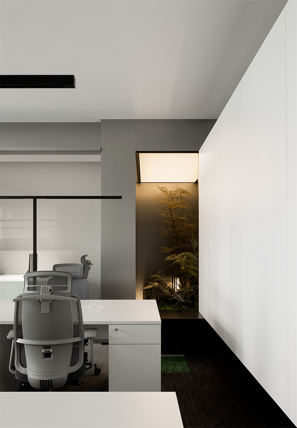 鄭州金博大推薦留學專業(yè)咨詢機構辦公室裝修設計方案(圖9)