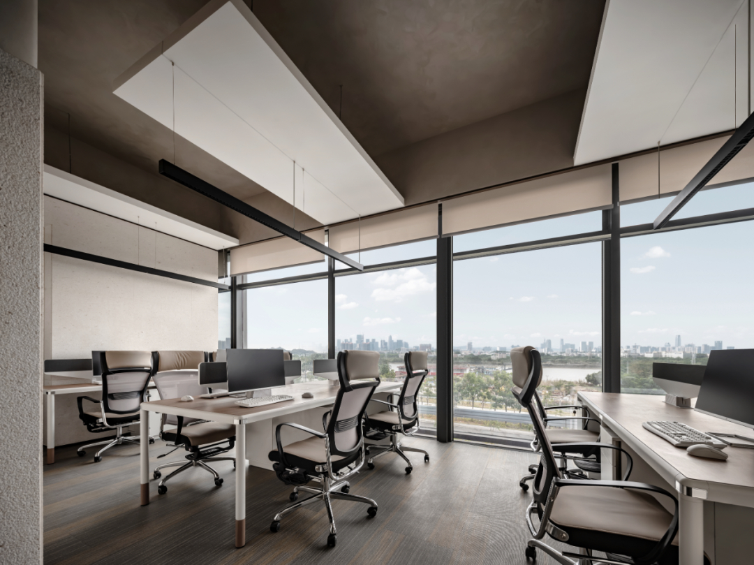 現(xiàn)代大氣的金融公司辦公室裝修設(shè)計(jì)方案(圖5) 現(xiàn)代大氣的金融公司辦公室裝修設(shè)計(jì)方案(圖5)