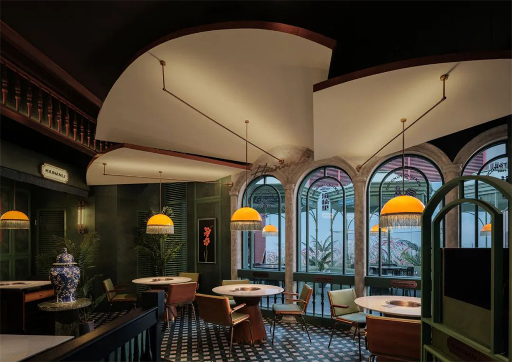 精致南洋風(fēng) 海楠里·椰子雞火鍋店裝修設(shè)計(jì)案例(圖5) 精致南洋風(fēng) 海楠里·椰子雞火鍋店裝修設(shè)計(jì)案例(圖5)