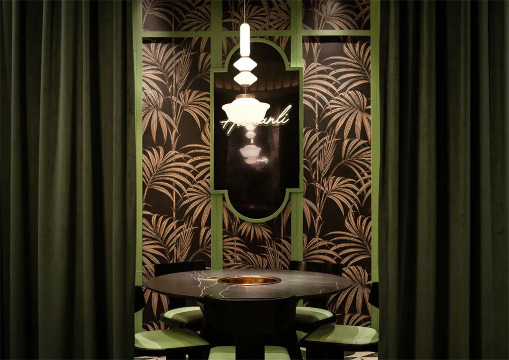 精致南洋風(fēng) 海楠里·椰子雞火鍋店裝修設(shè)計(jì)案例(圖13) 精致南洋風(fēng) 海楠里·椰子雞火鍋店裝修設(shè)計(jì)案例(圖13)