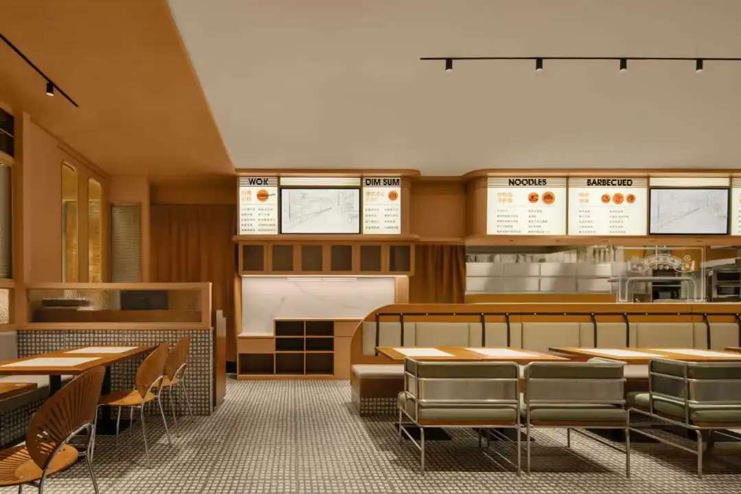 打破傳統(tǒng) 溫暖清新的港久茶餐廳裝修設(shè)計方案(圖5) 打破傳統(tǒng) 溫暖清新的港久茶餐廳裝修設(shè)計方案(圖5)