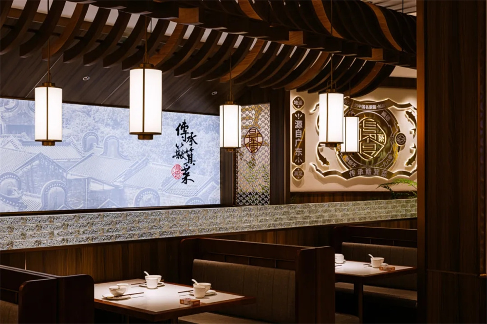 傳承簸箕菜得食粵菜餐廳裝修設(shè)計方案(圖11) 傳承簸箕菜得食粵菜餐廳裝修設(shè)計方案(圖11)