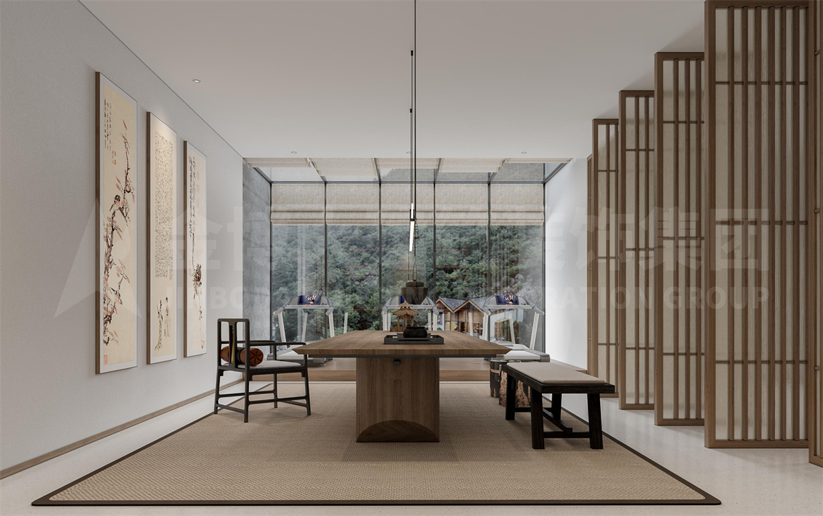 安徽書畫小鎮(zhèn)民宿裝修設計