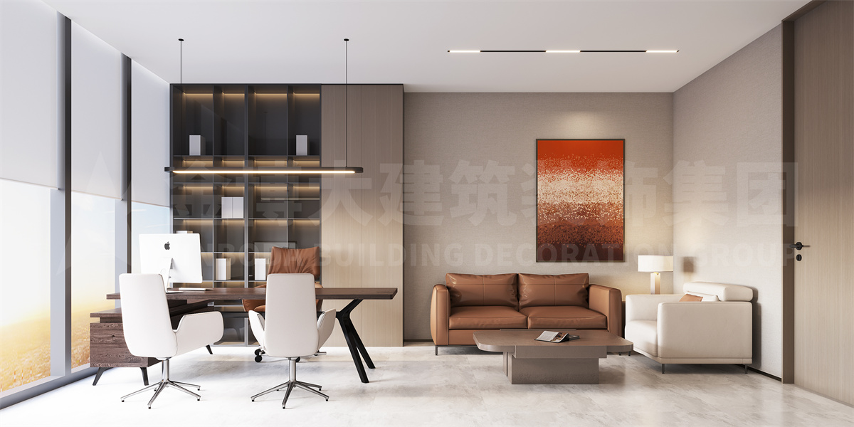 鄭州森樂智能設(shè)備辦公樓裝修設(shè)計