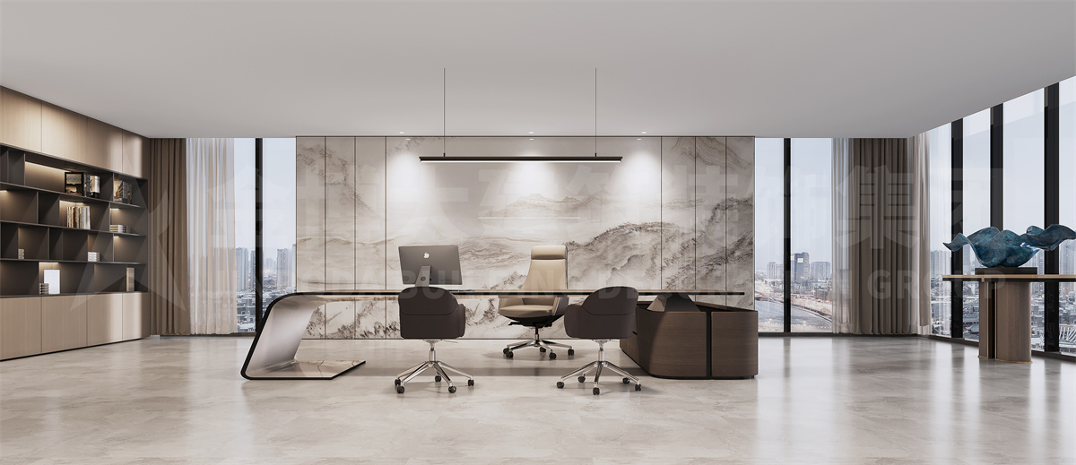 鄭州森樂智能設(shè)備辦公樓裝修設(shè)計