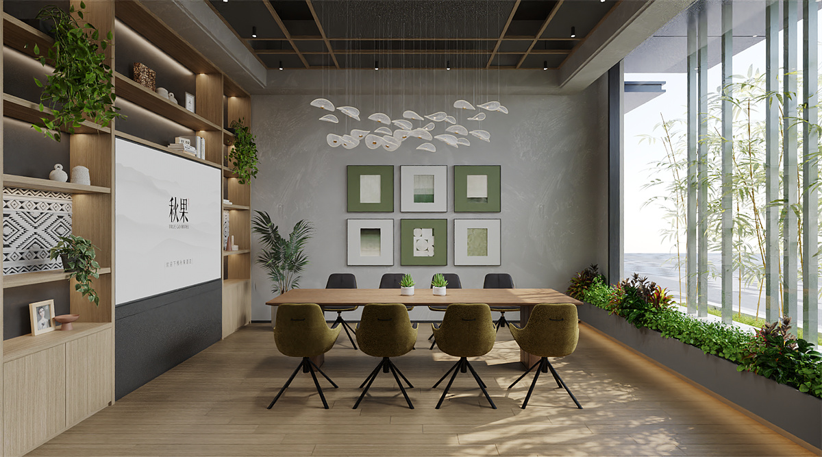 長沙秋果精品商務(wù)酒店裝修設(shè)計案例效果圖