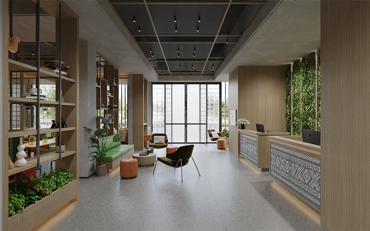 長沙秋果精品商務(wù)酒店裝修設(shè)計案例效果圖