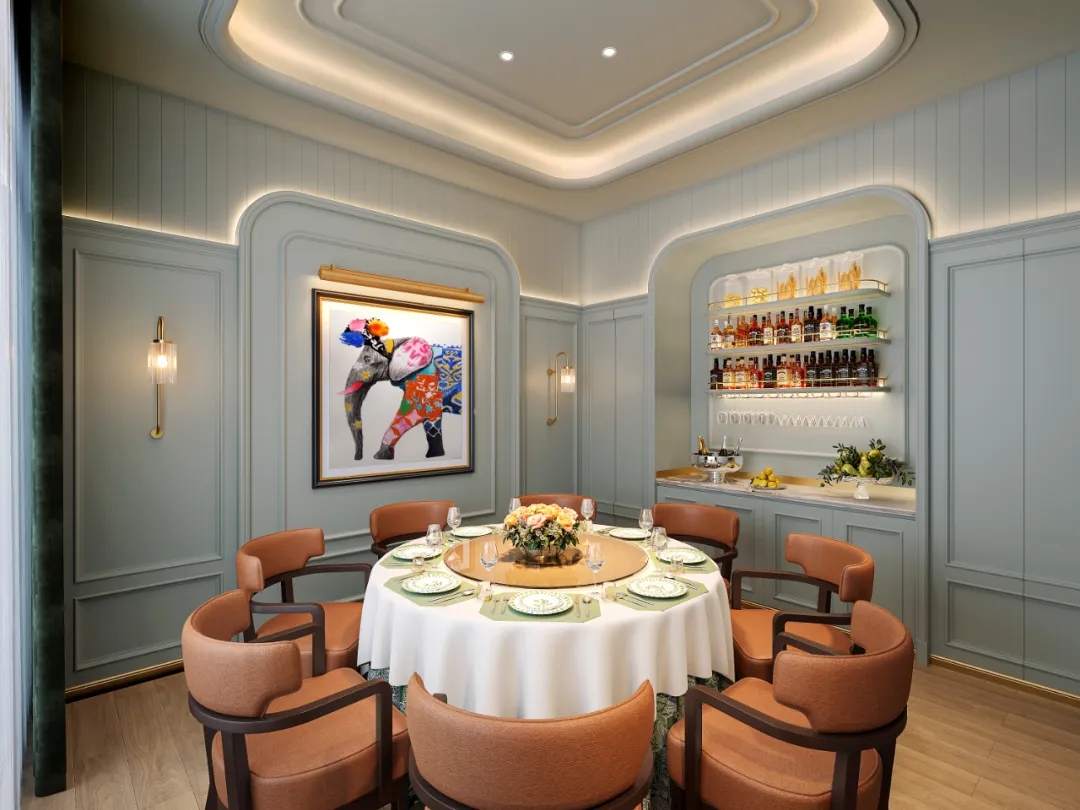 新時泰泰式特色餐廳改造裝修設(shè)計(jì)案例(圖8) 新時泰泰式特色餐廳改造裝修設(shè)計(jì)案例(圖8)