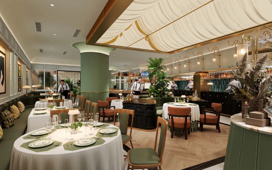 新時泰泰式特色餐廳改造裝修設(shè)計(jì)案例(圖3) 新時泰泰式特色餐廳改造裝修設(shè)計(jì)案例(圖3)