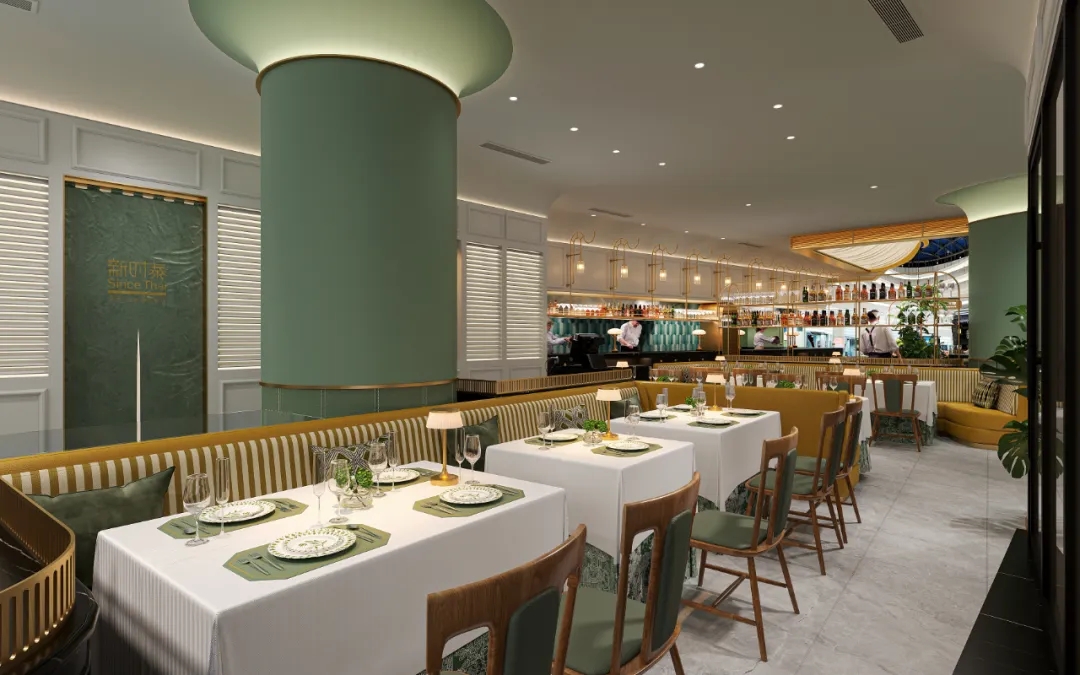 新時泰泰式特色餐廳改造裝修設(shè)計(jì)案例(圖6) 新時泰泰式特色餐廳改造裝修設(shè)計(jì)案例(圖6)