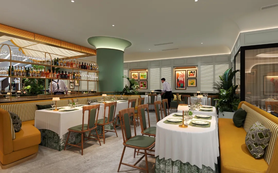 新時泰泰式特色餐廳改造裝修設(shè)計(jì)案例(圖7) 新時泰泰式特色餐廳改造裝修設(shè)計(jì)案例(圖7)