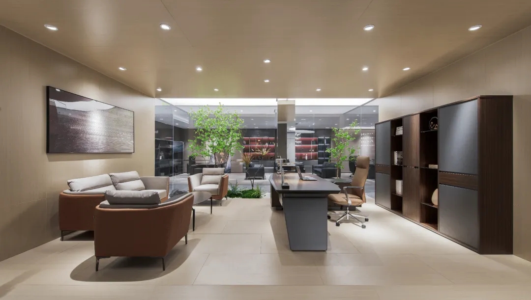 意式東方 家具公司高端辦公室裝修設(shè)計(jì)案例(圖5) 意式東方 家具公司高端辦公室裝修設(shè)計(jì)案例(圖5)