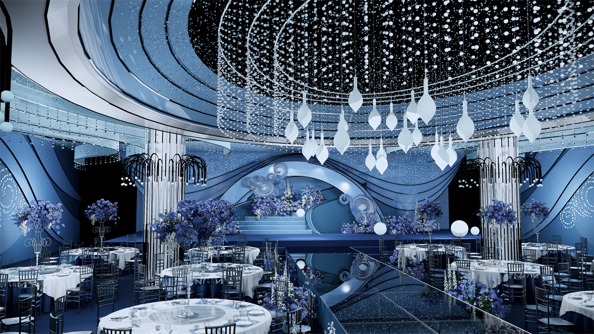 濮陽婚禮堂設(shè)計(jì)-鉑曼婚宴酒店裝修設(shè)計(jì)