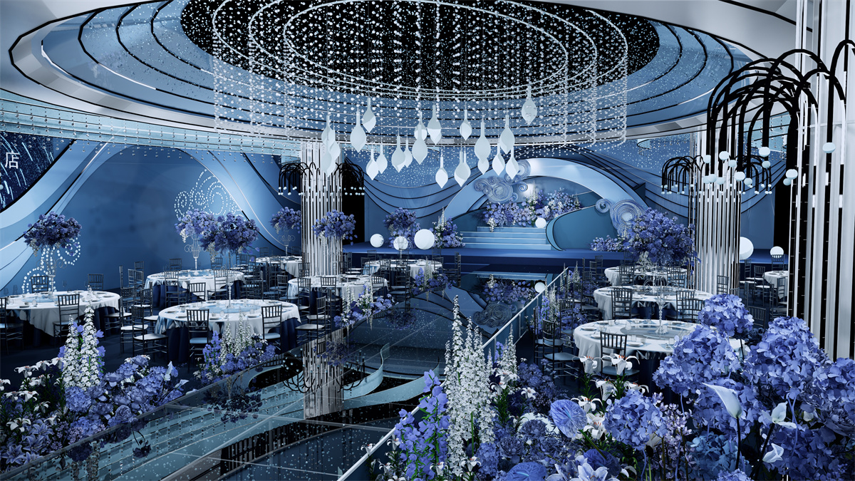 濮陽婚禮堂設(shè)計(jì)-鉑曼婚宴酒店裝修設(shè)計(jì)