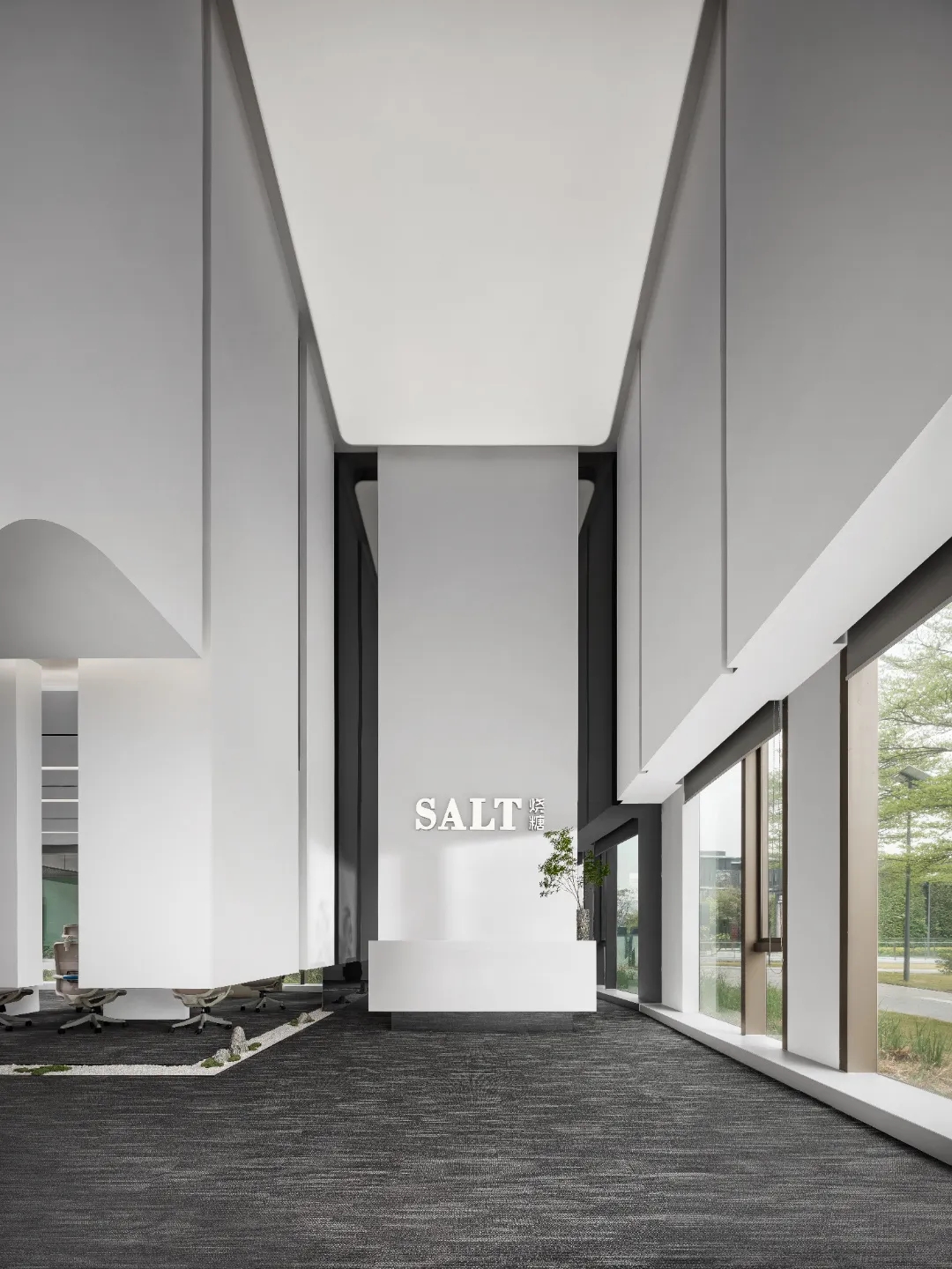 極簡藝術(shù) 燒糖文化科技公司辦公樓裝修設(shè)計案例(圖3) 極簡藝術(shù) 燒糖文化科技公司辦公樓裝修設(shè)計案例(圖3)