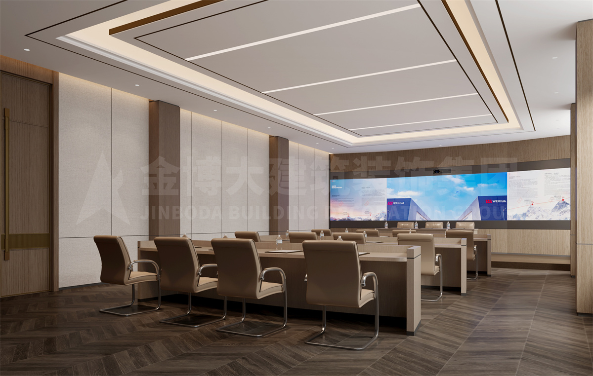 新鄉(xiāng)衛(wèi)華集團辦公樓裝修設計