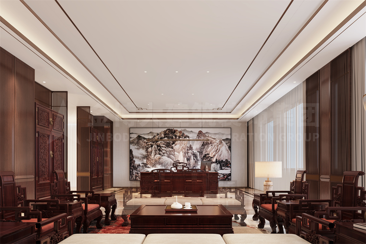 新鄉(xiāng)衛(wèi)華集團辦公樓裝修設計